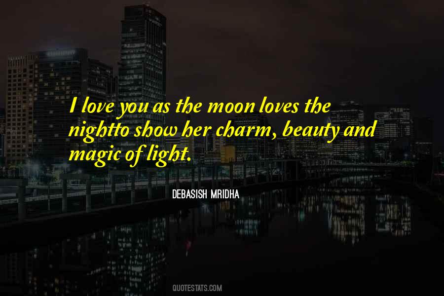 Moon Night Light Quotes #1055552