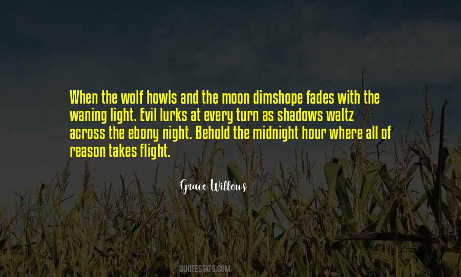 Moon Night Light Quotes #1154074