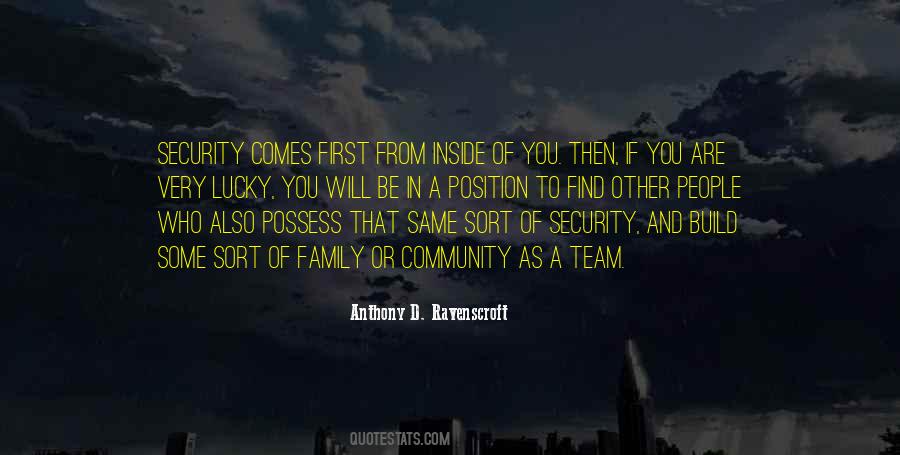 Family Team Quotes #1589501