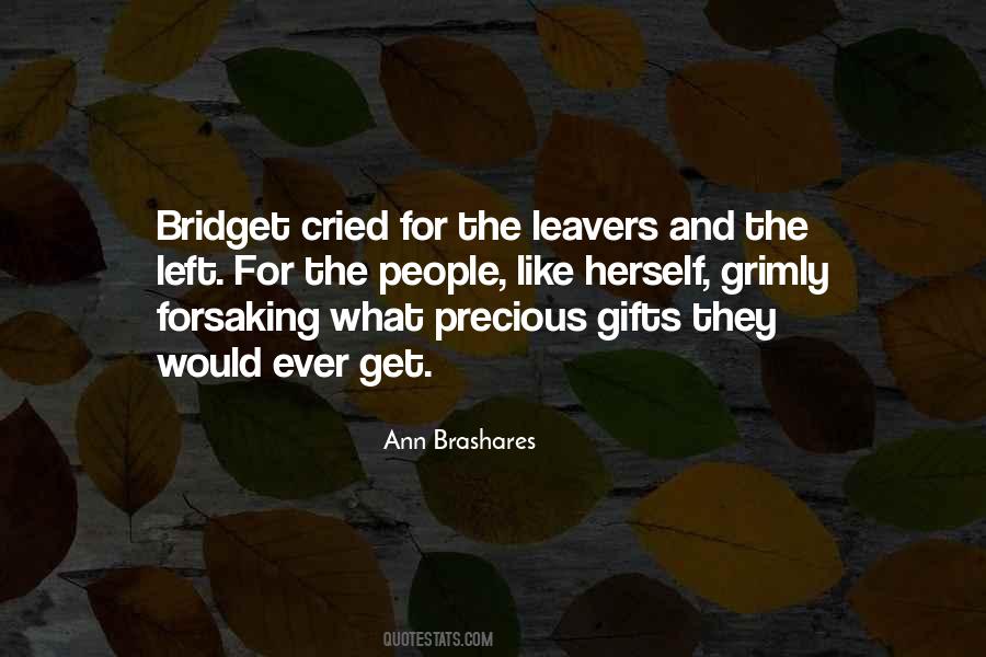 Quotes About Leavers #1790815