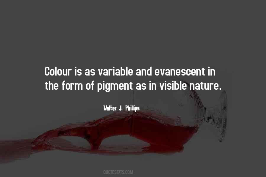 Quotes About Pigment #713144