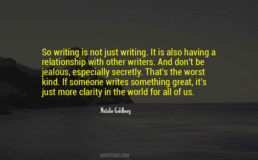 Quotes About Writers And Writing #23295