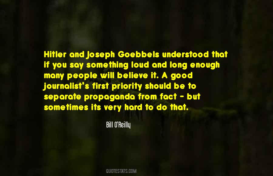 Quotes About Goebbels #1466181