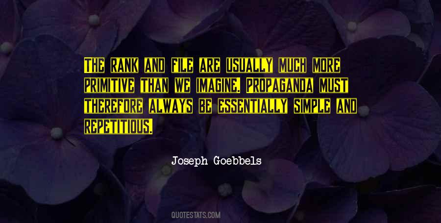 Quotes About Goebbels #92127