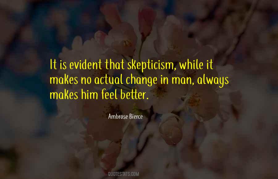 Quotes About Skepticism #1244270