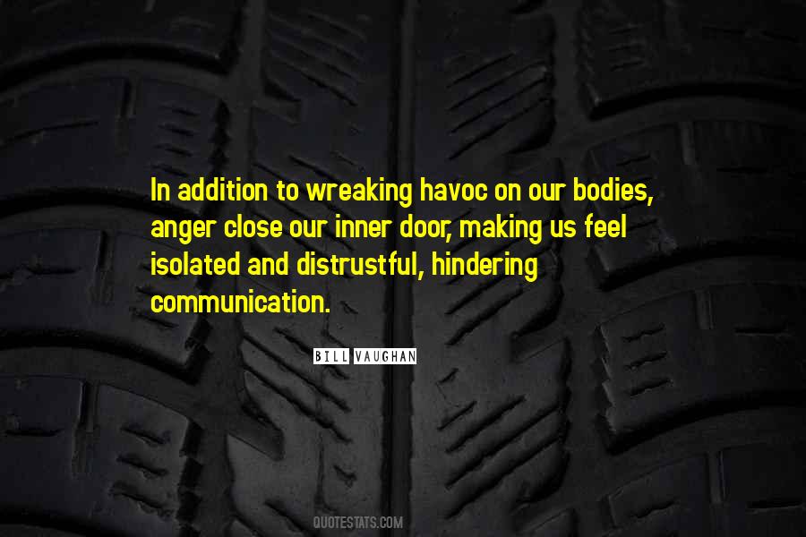 Quotes About Wreaking Havoc #955760