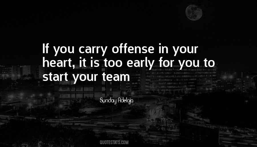 Quotes About Early Start #1003981