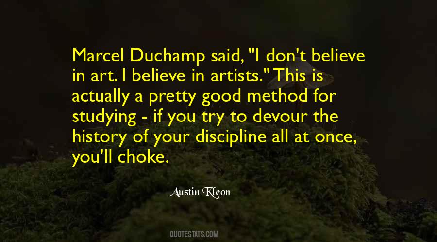 Quotes About Duchamp #1580614