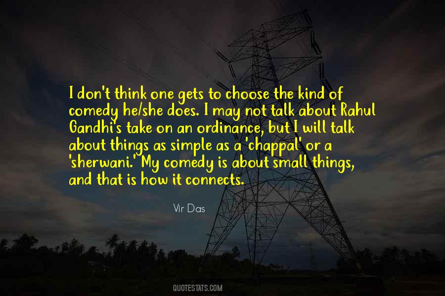 Quotes About Small And Simple Things #771040