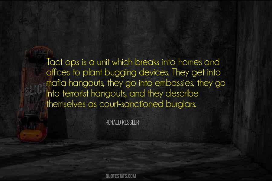 Quotes About Burglars #1375791