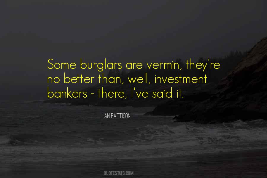 Quotes About Burglars #1428117