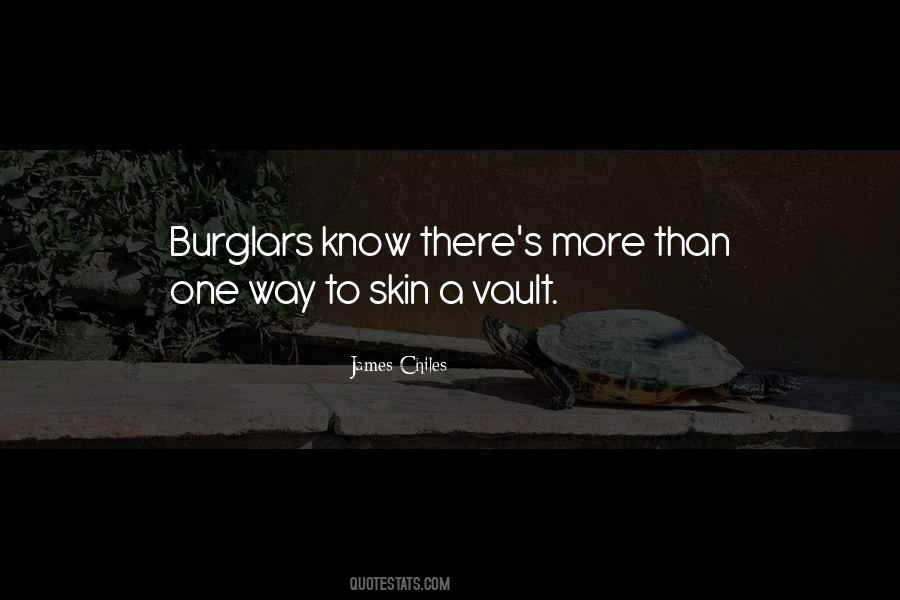 Quotes About Burglars #842796