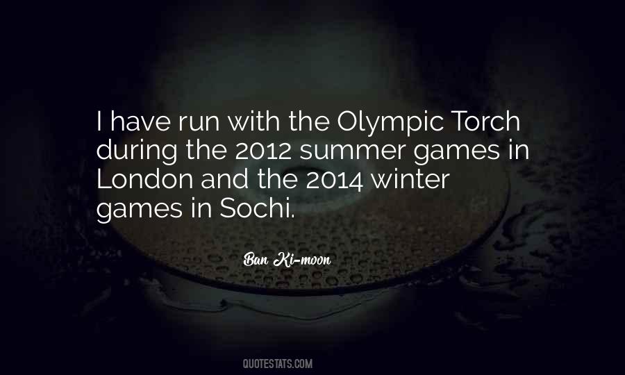 Quotes About London 2012 #582756