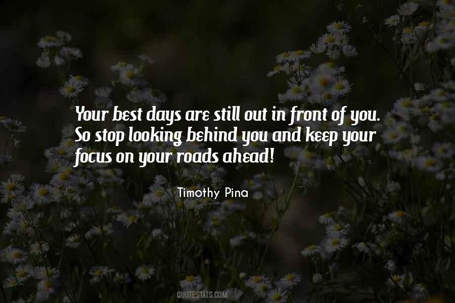 Quotes About Looking Ahead #1529674