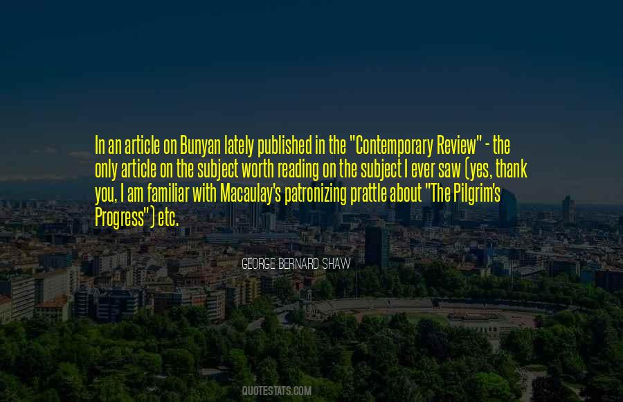 Contemporary Review Quotes #617824