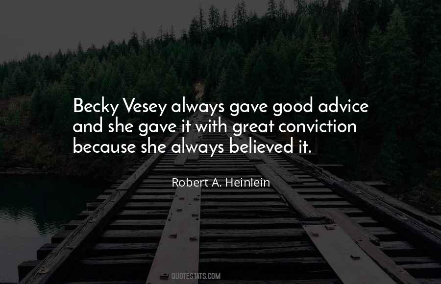 Quotes About Becky #739019