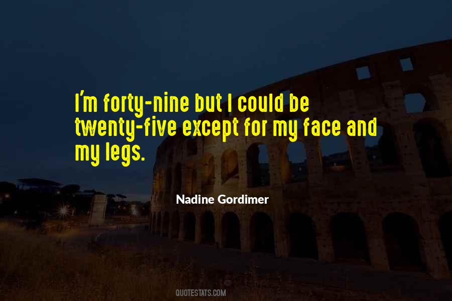 Quotes About Forty #110066 Quotes About Forty #110066