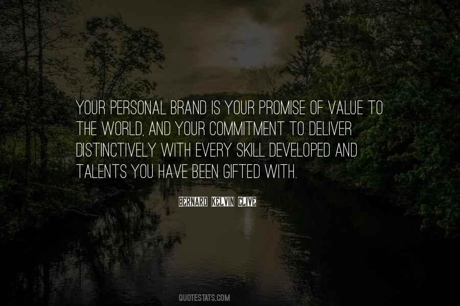 Quotes About Your Personal Brand #212450