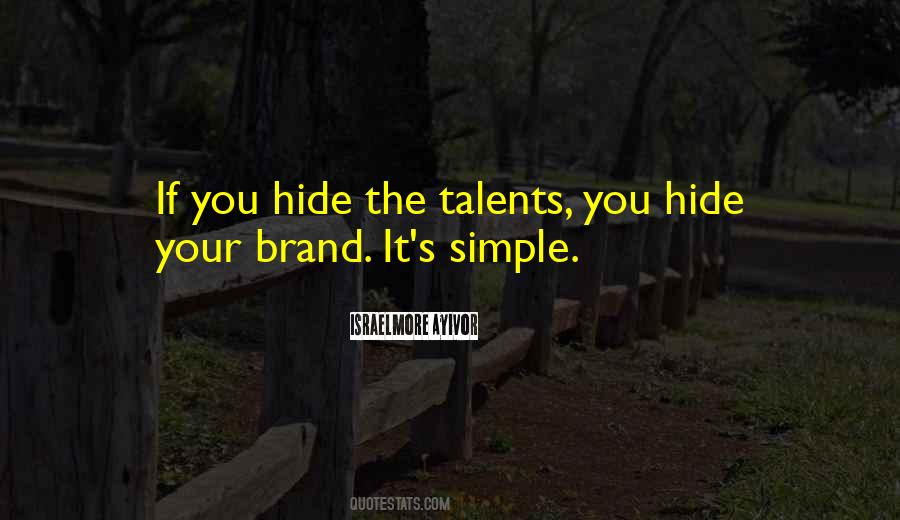 Quotes About Your Personal Brand #846519