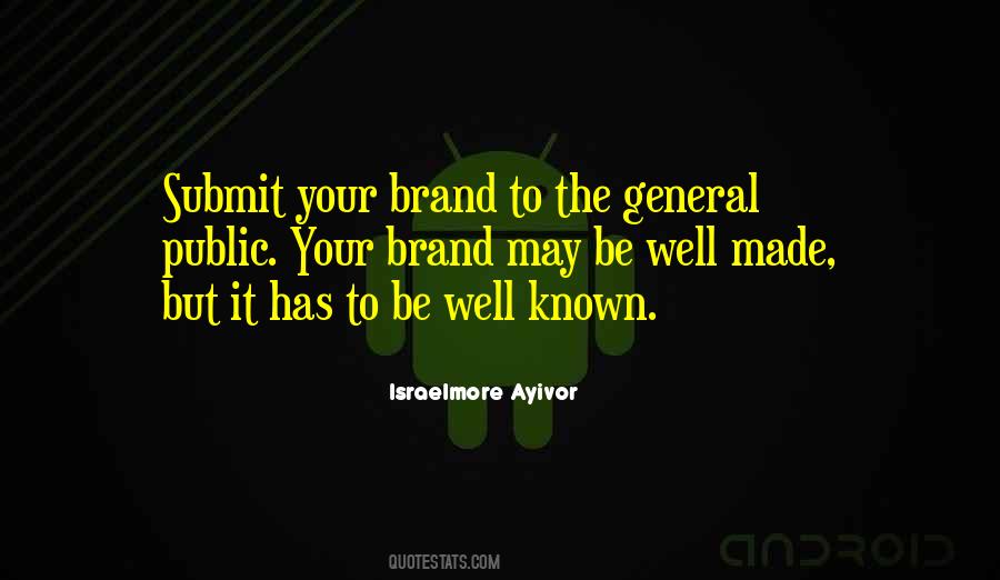 Quotes About Your Personal Brand #886669