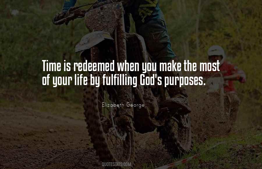 Fulfilling God S Purpose Quotes #1003533