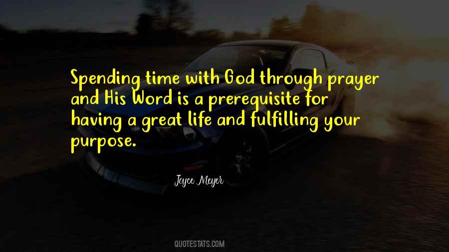 Fulfilling God S Purpose Quotes #1106848