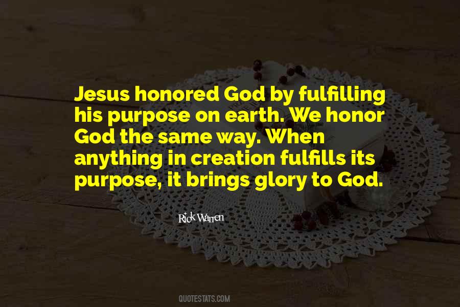 Fulfilling God S Purpose Quotes #915606