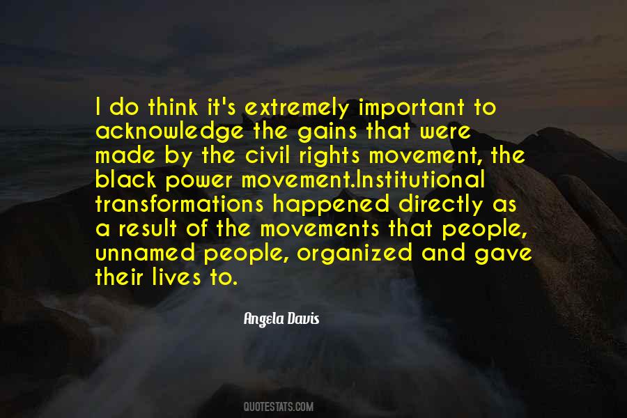 Quotes About Black Power Movement #514651