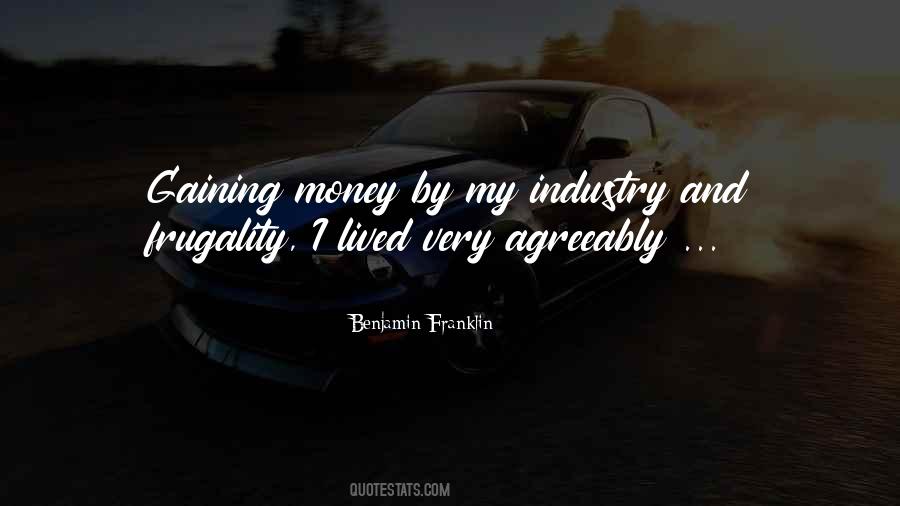 Quotes About Frugality #1341684