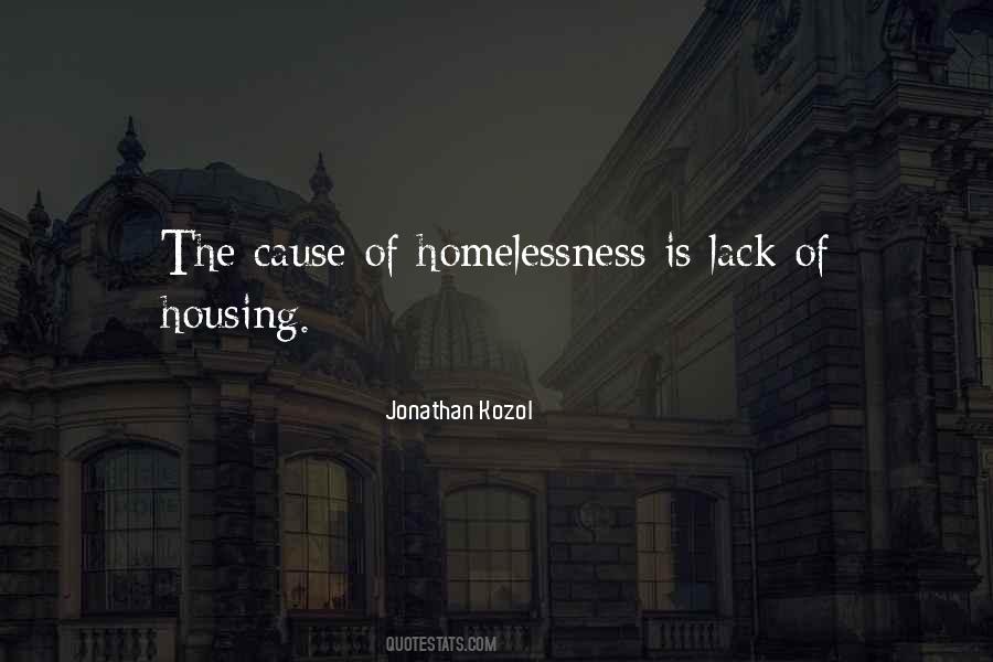 Quotes About Homelessness #101996