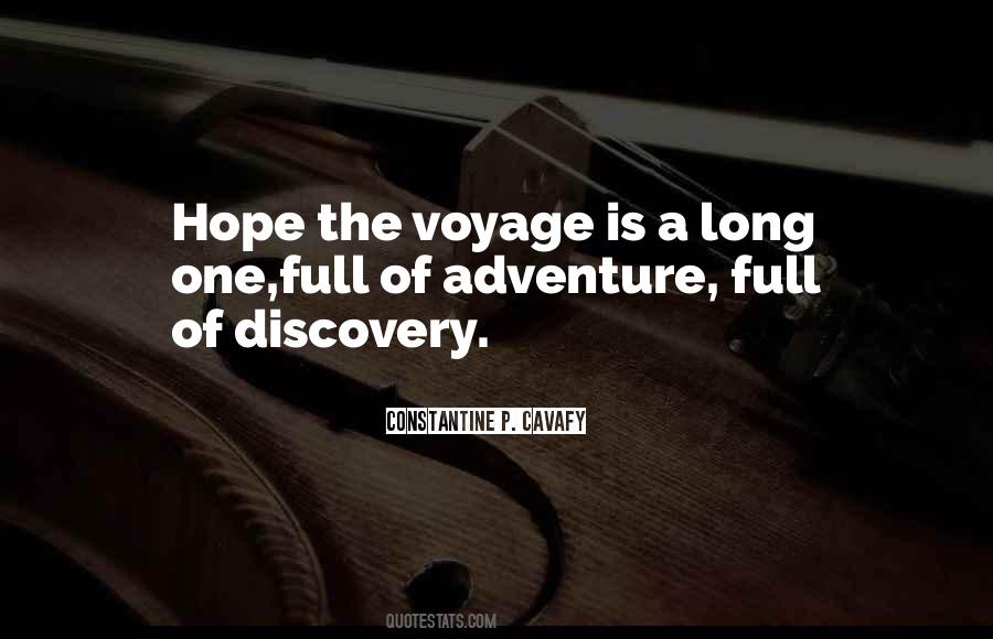 Quotes About Adventure And Discovery #1841853