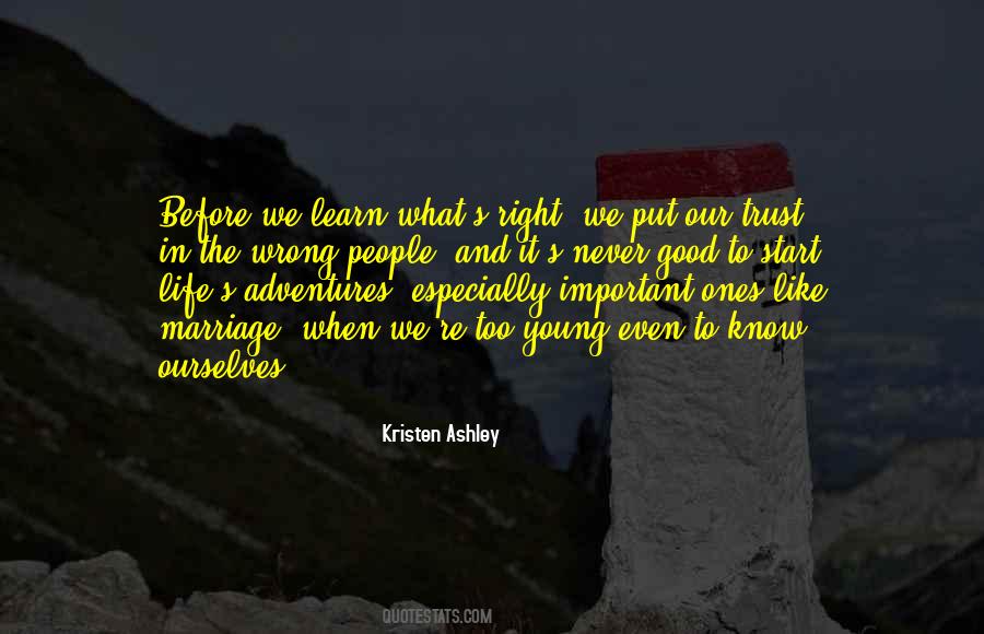 Right Marriage Quotes #275904