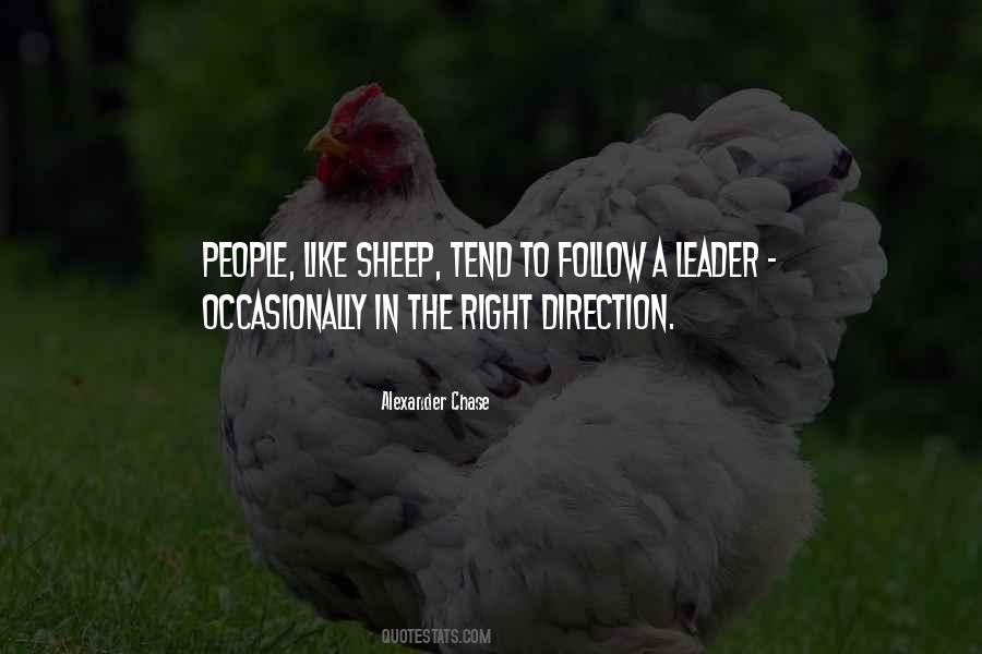 Sheep Follow Quotes #1441354