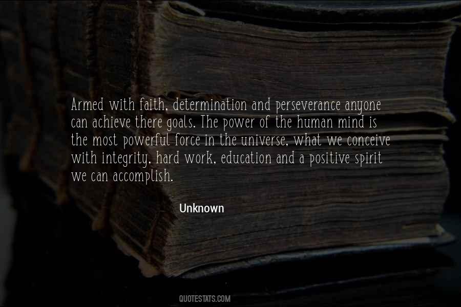 Quotes About Perseverance And Determination #1108642