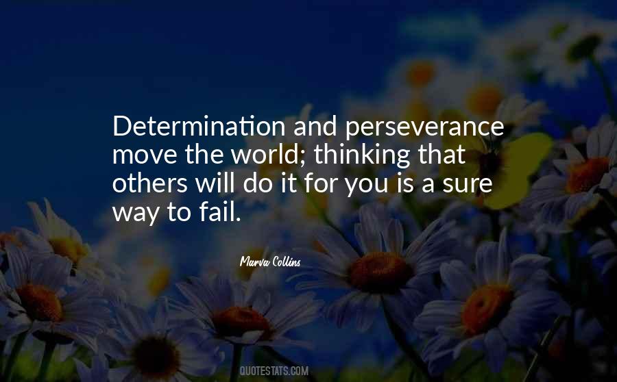 Quotes About Perseverance And Determination #214920