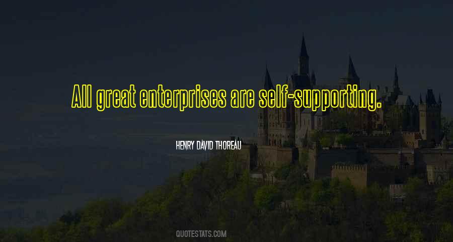 Great Enterprises Quotes #1086964