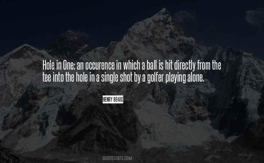 Quotes About Golf Balls #591119