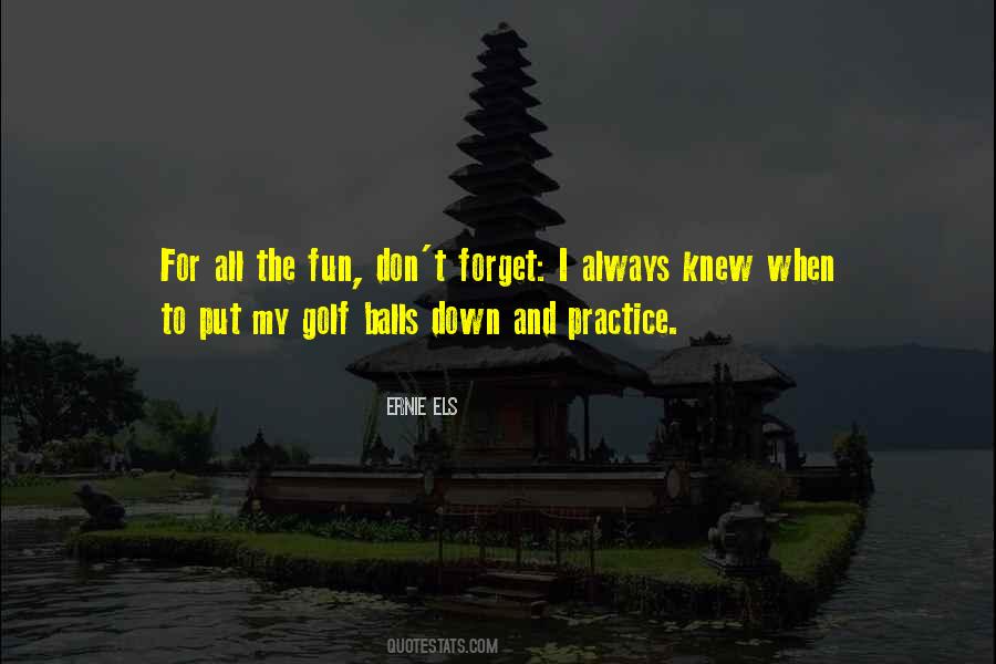 Quotes About Golf Balls #796546