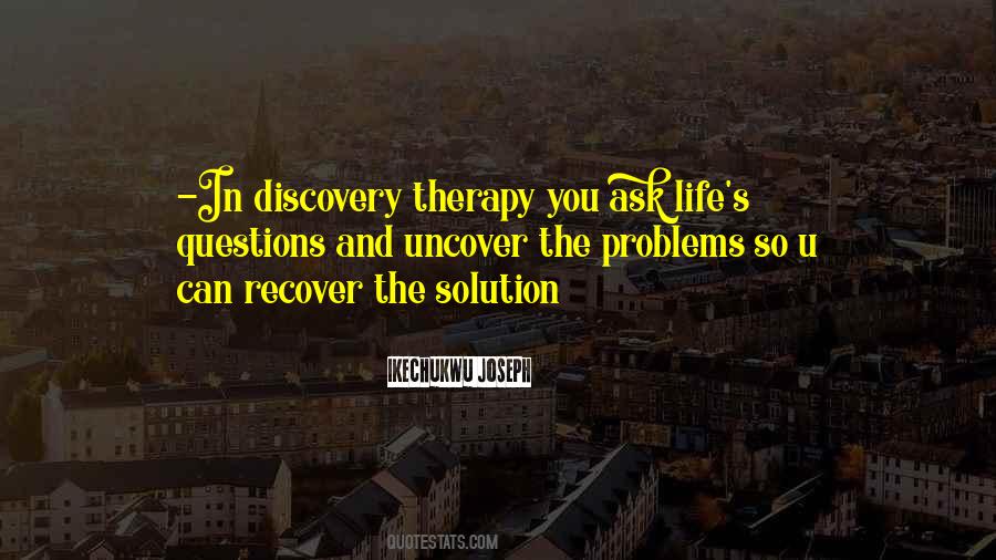 Quotes About Therapy #1215176