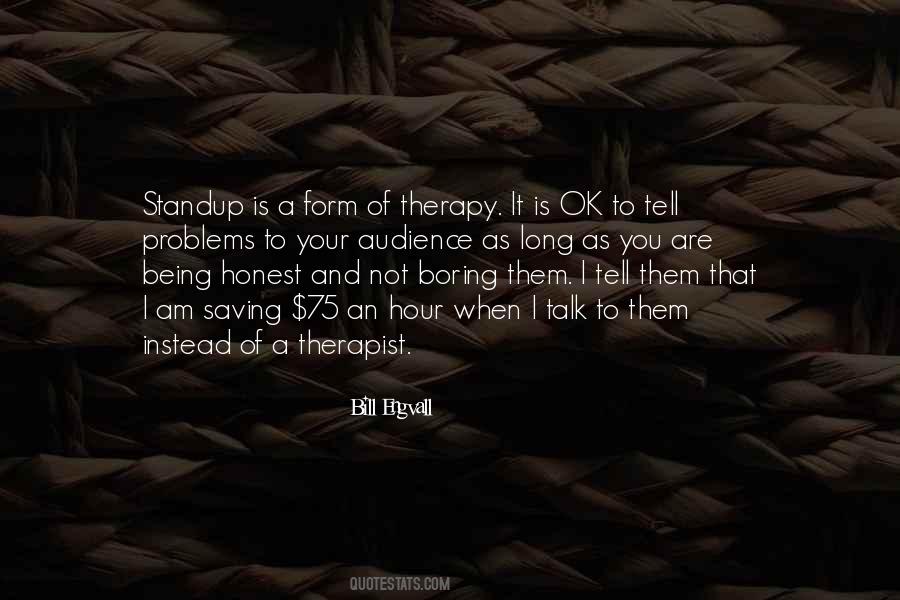 Quotes About Therapy #1314945