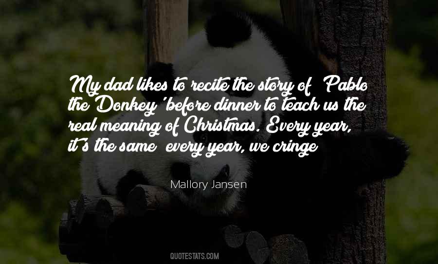 Quotes About The Real Meaning Of Christmas #1547034