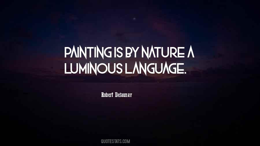 Quotes About Painting Nature #166421
