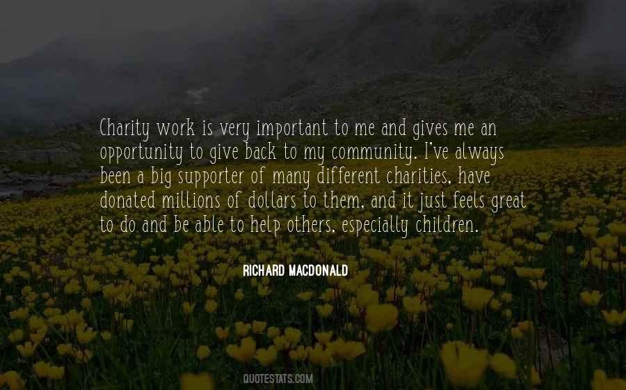 I Donated Quotes #1542226