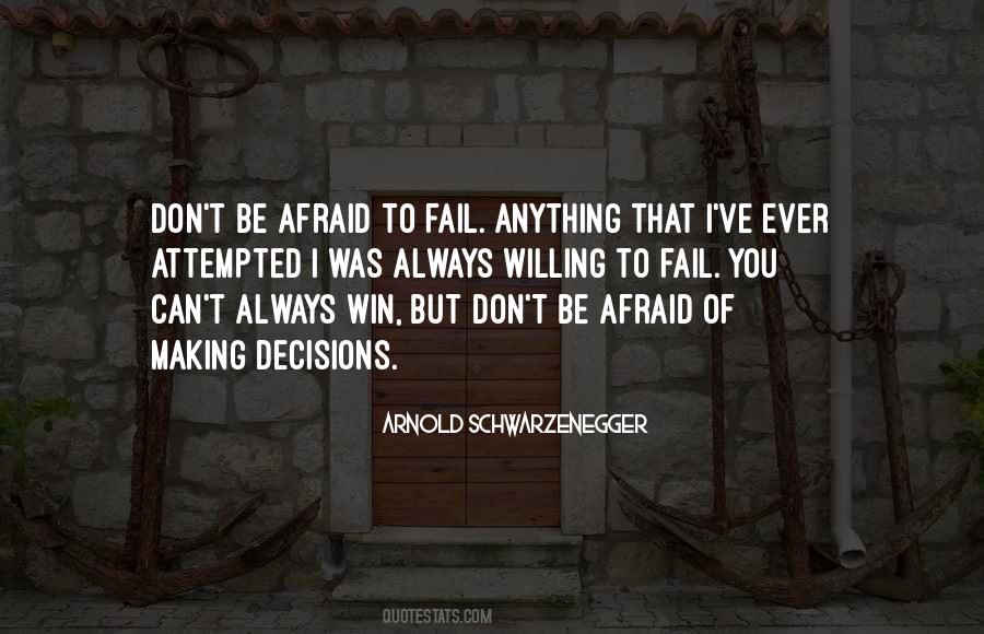 Can T Fail Quotes #502200