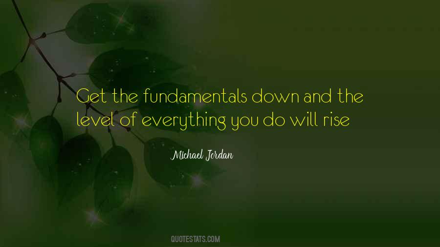 Quotes About Fundamentals #1083867