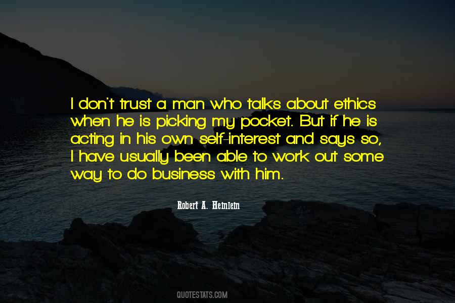 Quotes About Business Ethics #1657516