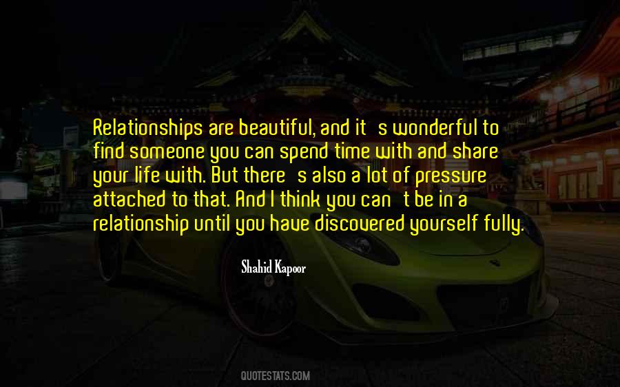 Quotes About Pressure In A Relationship #1449661