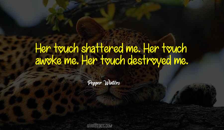 Quotes About Destroyed #1532961