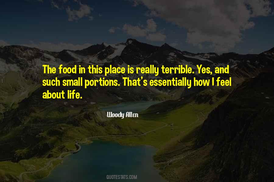 Quotes About Portions #232836