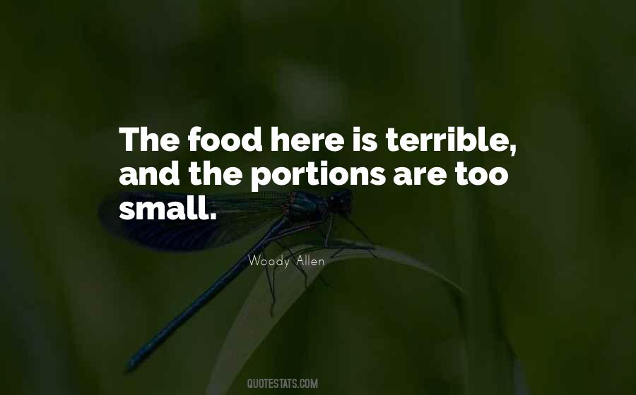 Quotes About Portions #315333